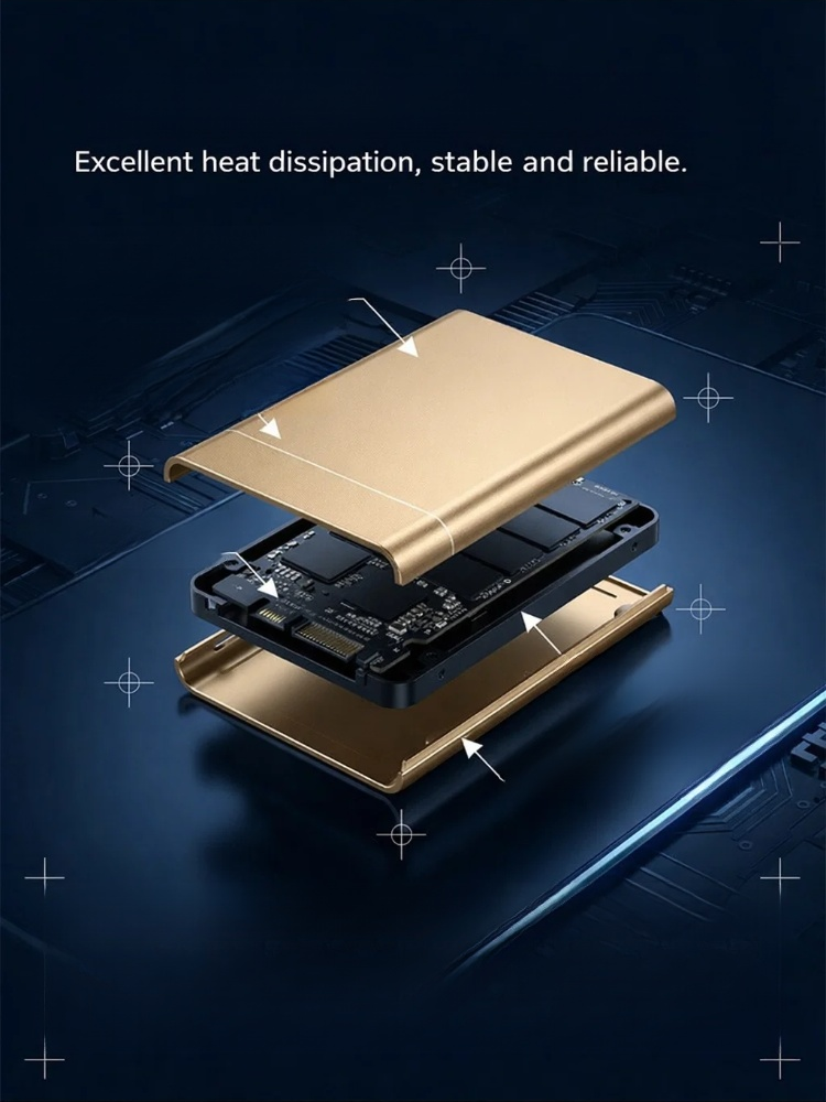 High-speed portable solid-state drives