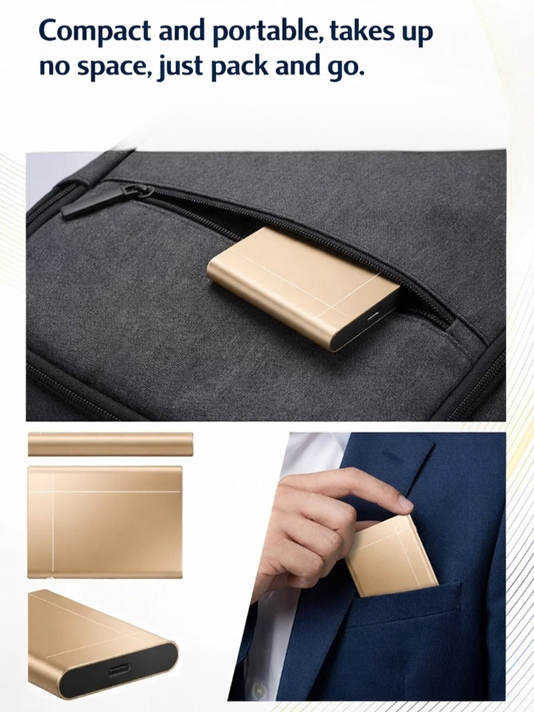 High-speed portable solid-state drives