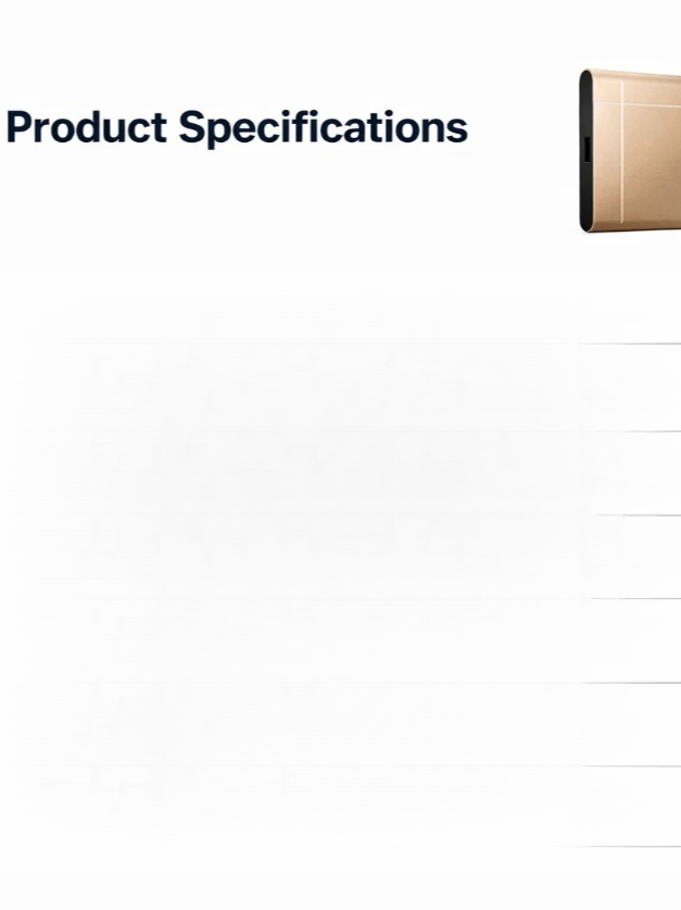 High-speed portable solid-state drives