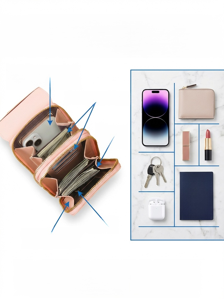 Multi-Functional Touchscreen Zipper Pouch