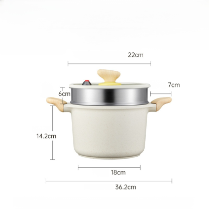 Double-eared household soup pot