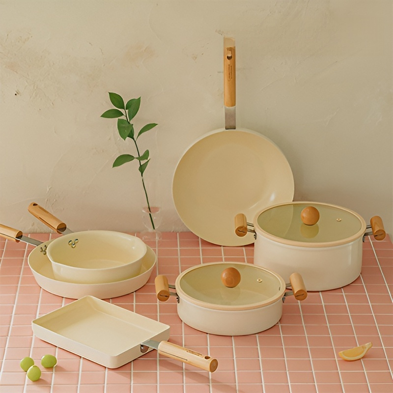 Double-eared household soup pot