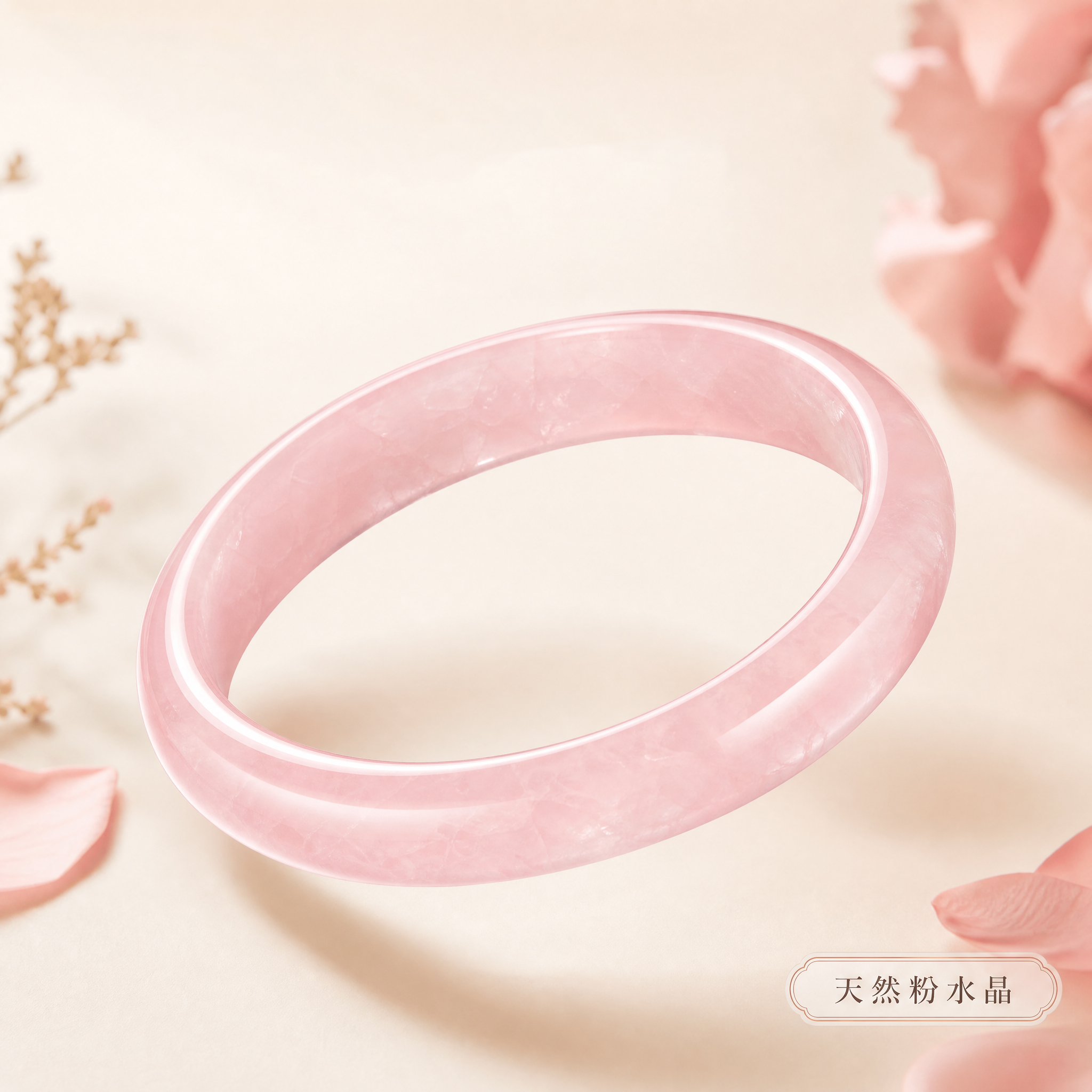 【粉水晶手镯】桃花满级开 ｜ 扩充爱的磁场与招好人缘