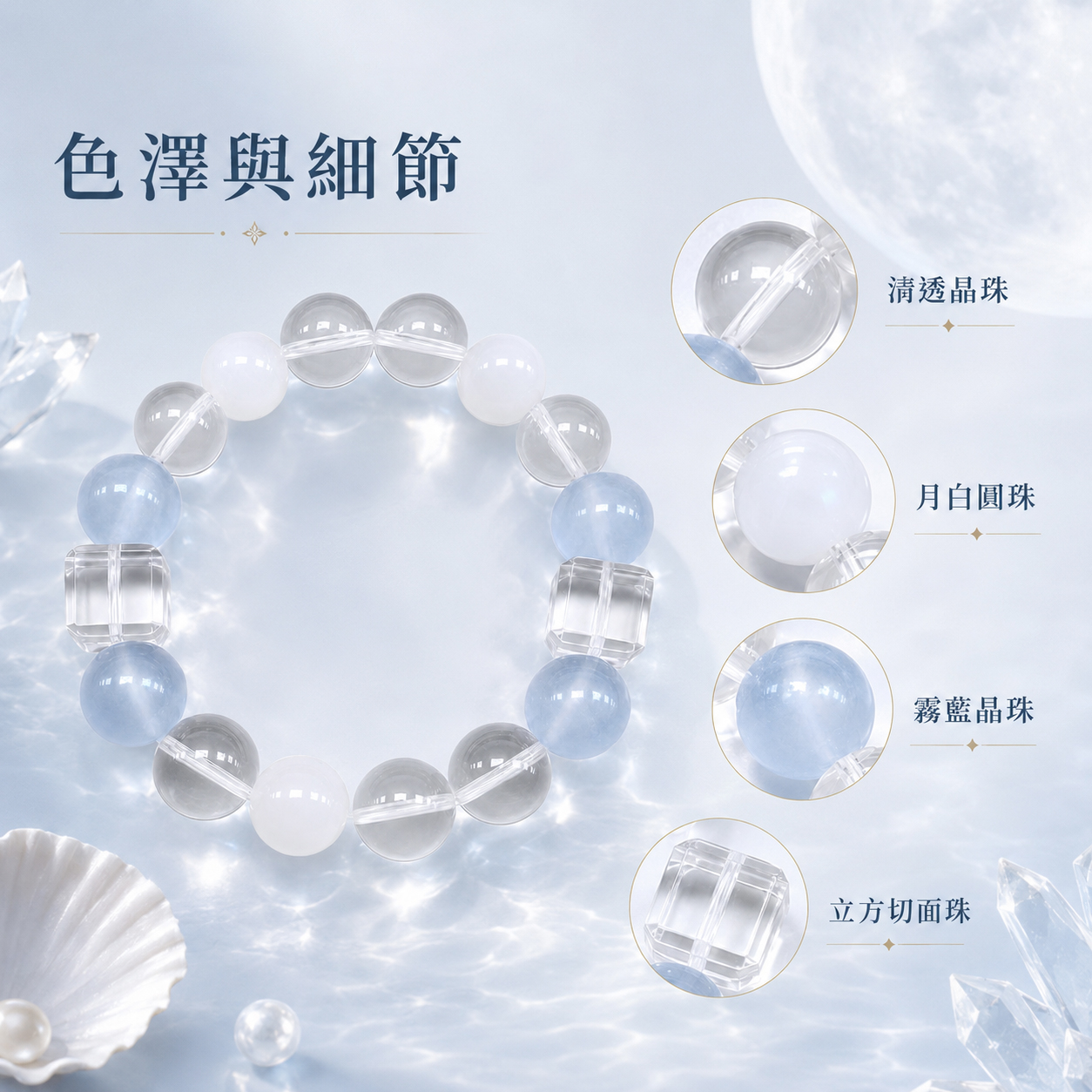 【海裡的月光】 沉穩定心 ｜ 舒緩焦慮感與平靜安睡