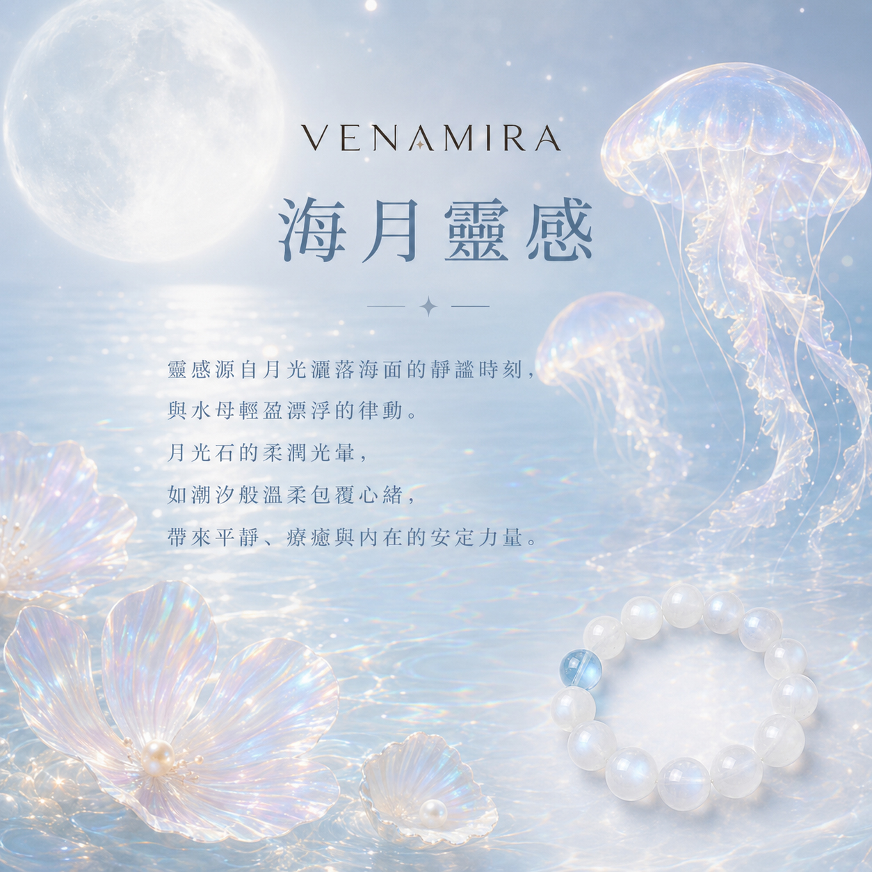 【海月之淚】柔和安神 ｜ 緩解精神疲勞與療癒深睡眠