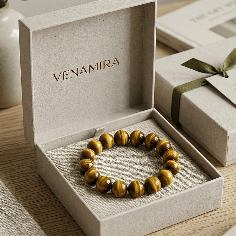 【曜金之境】虎眼石守護手鍊｜通勤日常中，穩住內在節奏，找回界線感與行動力