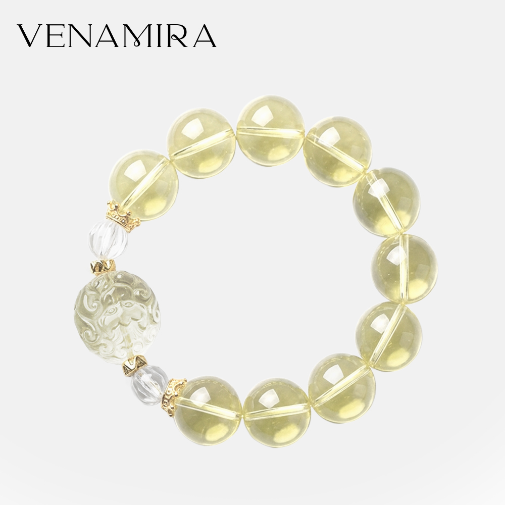 【砂境靈狐】黃水晶狐牌手鍊｜獻給容易疲憊內耗的時刻，留住輕盈與篤定