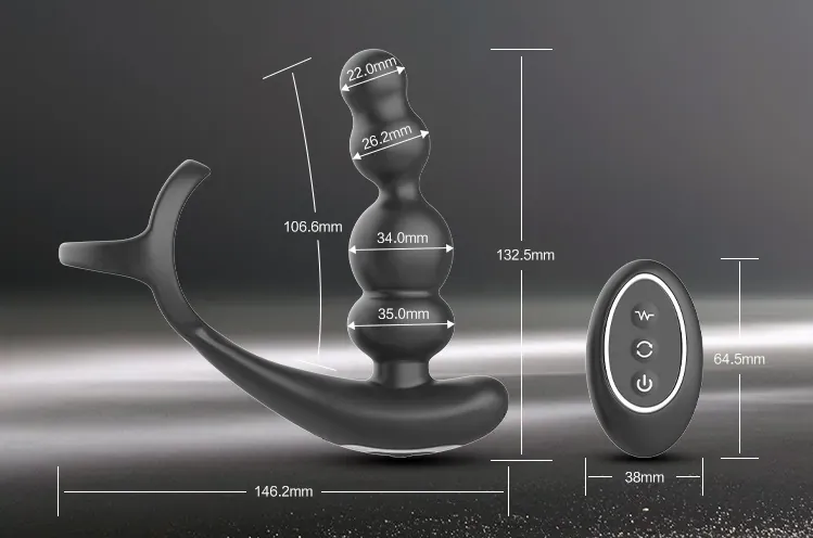 MyToys MyRevoPlug 旋轉式前列腺震動器 360度旋轉震動 男性情趣用品