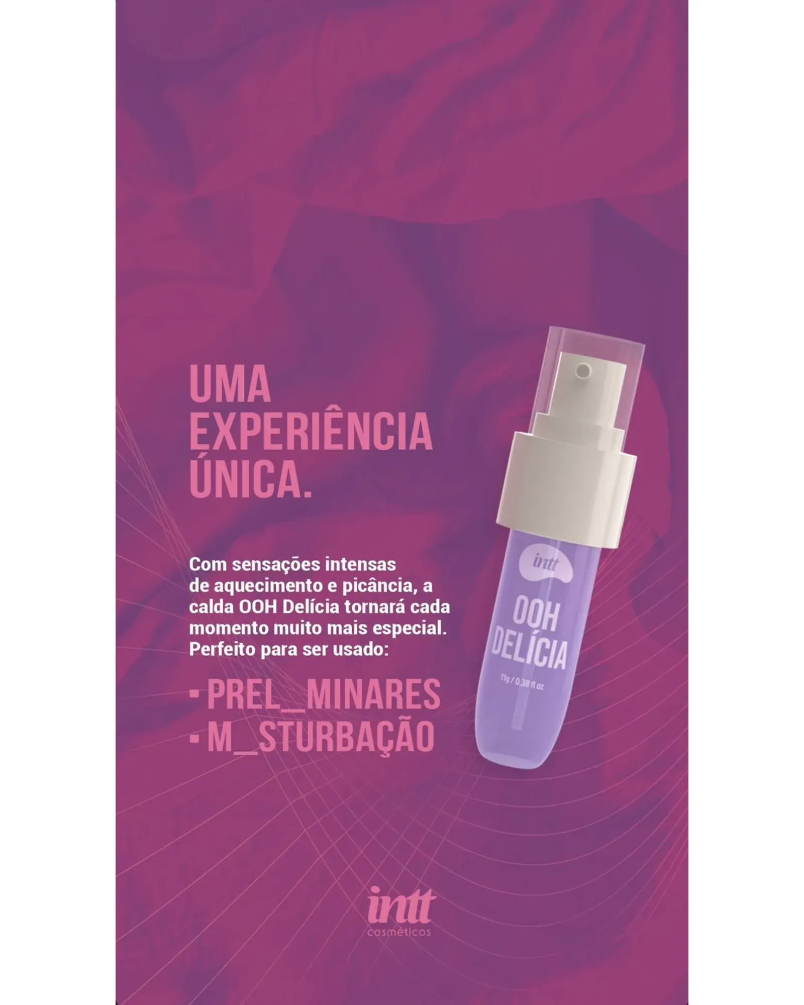 Intt OOH DELICIA Kissable Syrup 藍莓味口交液