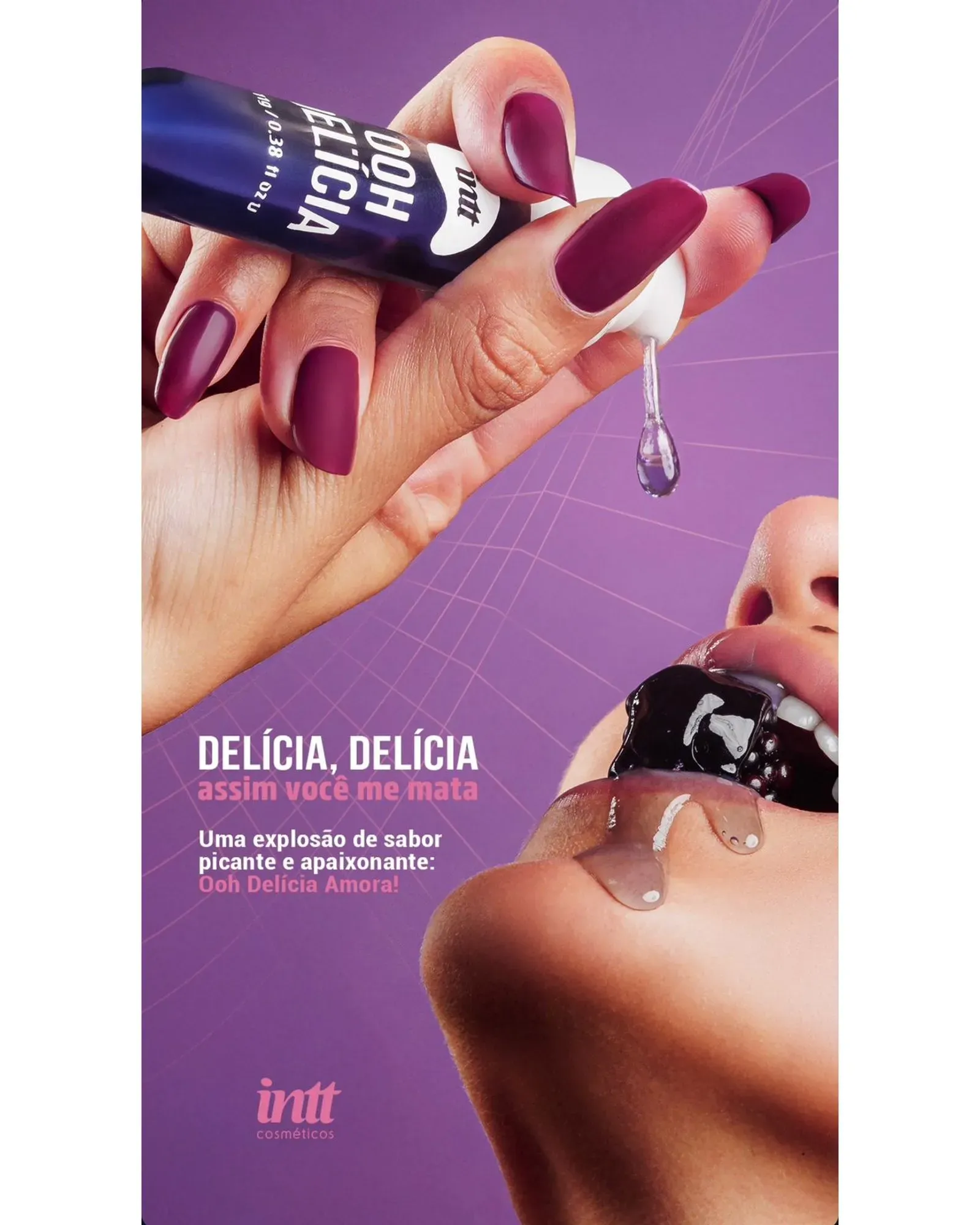 Intt OOH DELICIA Kissable Syrup 藍莓味口交液