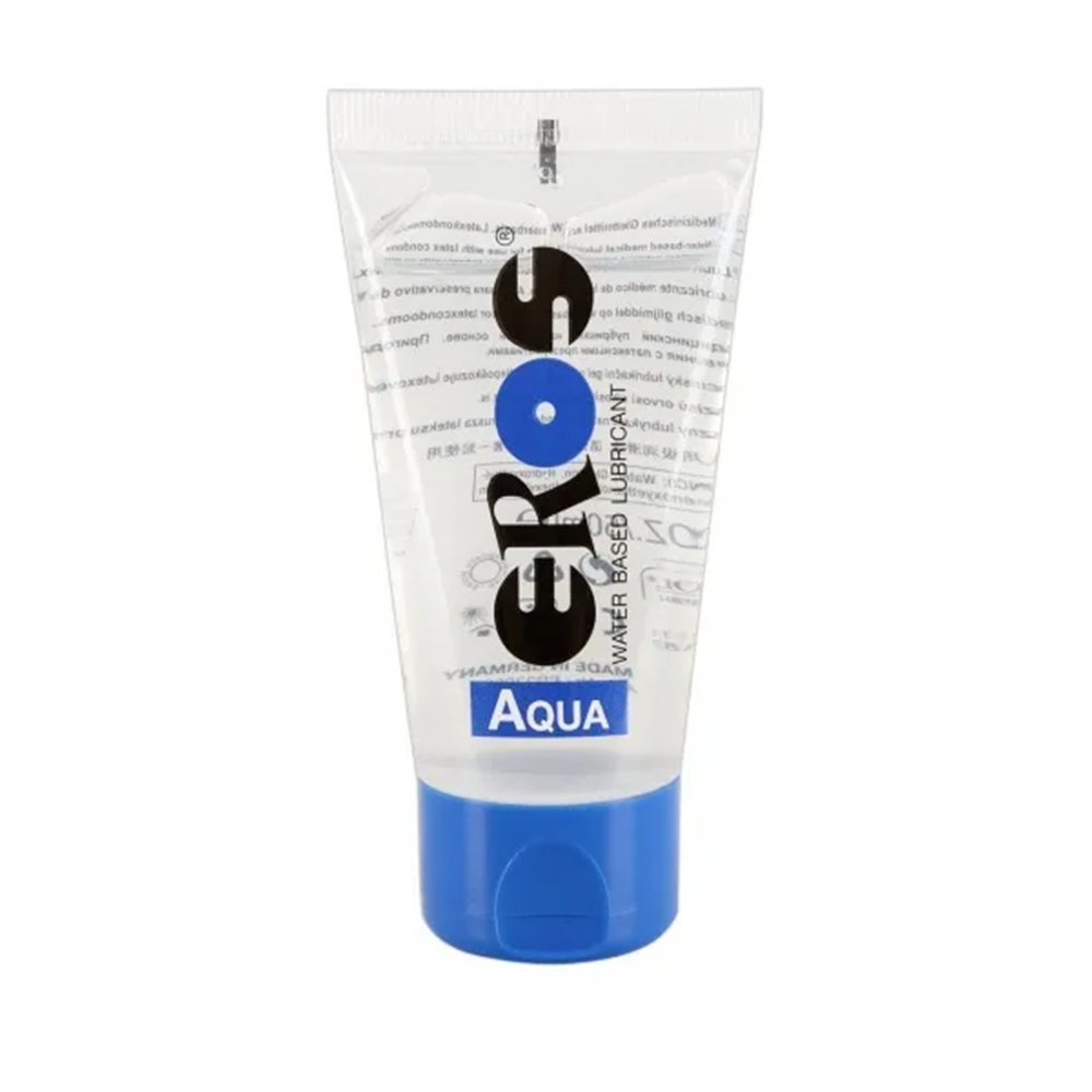 EROS AQUA 水溶性潤滑劑 德國製 水基潤滑液 無香無味 清爽潤滑 50ml