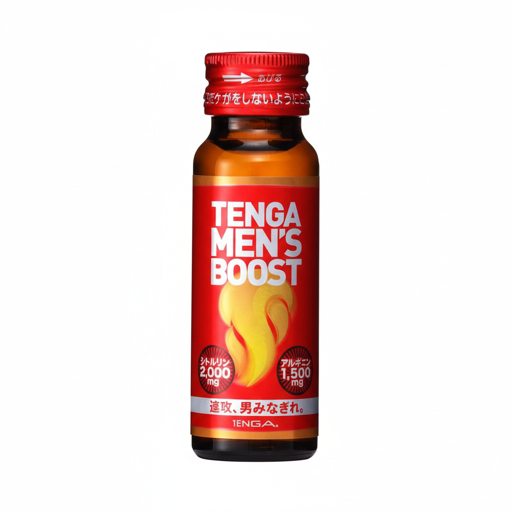 TENGA (日本) Men’s Boost 高能量活力飲 50ml｜生薑蜂蜜風味・即飲能量補給