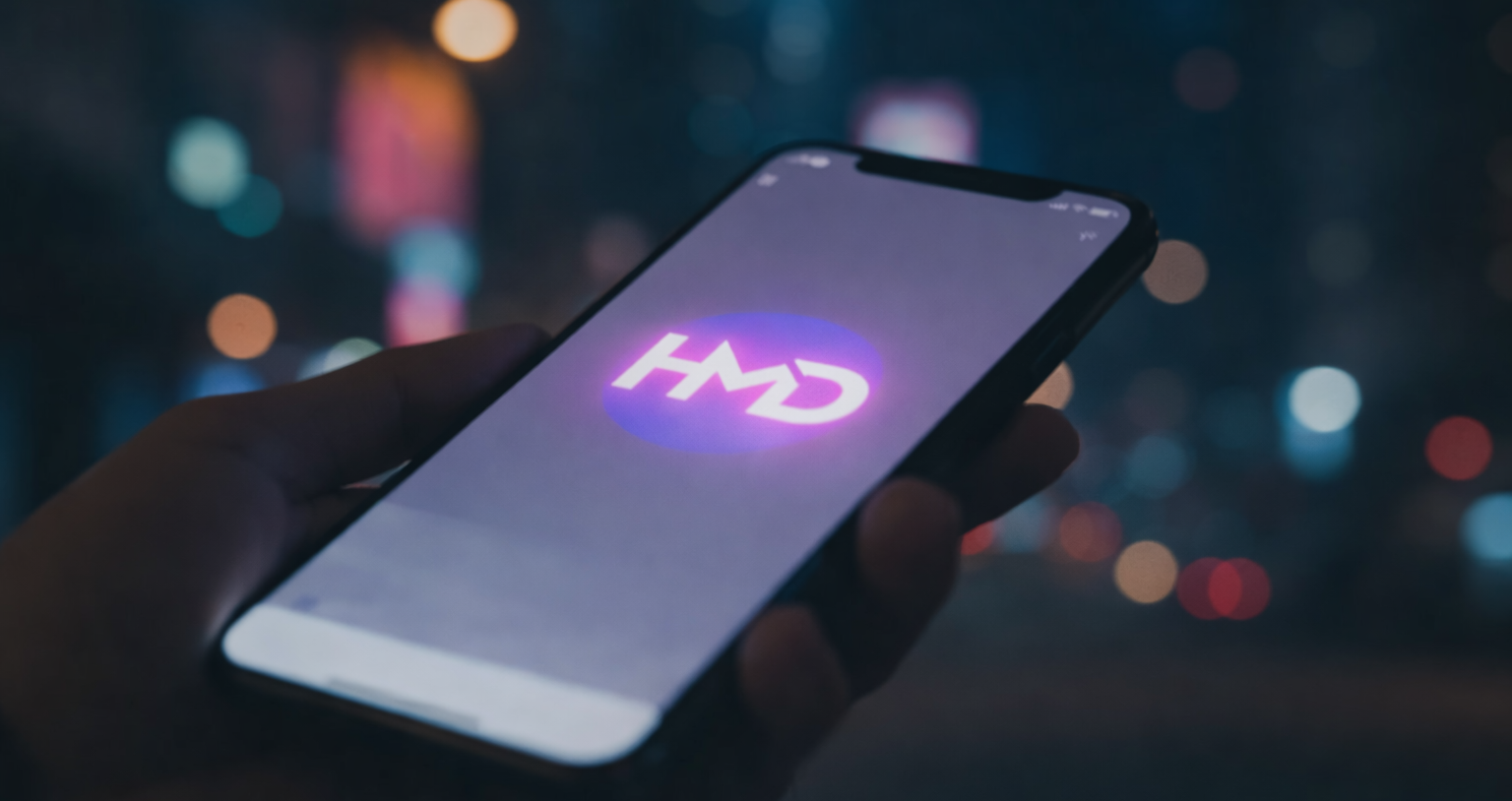 Heymandi HMD 手機交友 App 介面示意圖，展示香港約炮暗號與匿名標題功能