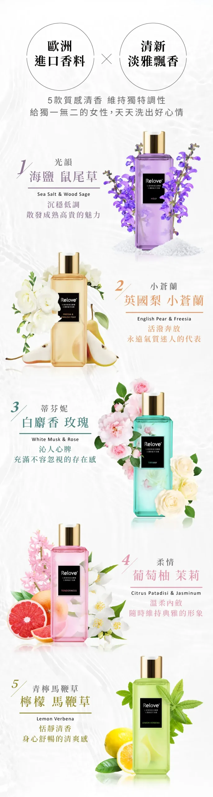 Relove 蛋白酵素去漬抑菌洗衣液 220m