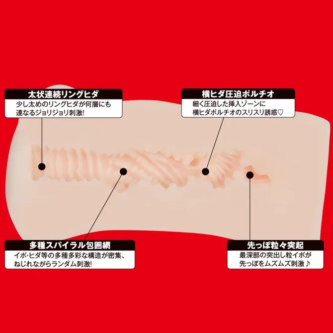 JAPANESE REAL HOLE 真人系飛機杯 夢乃愛佳