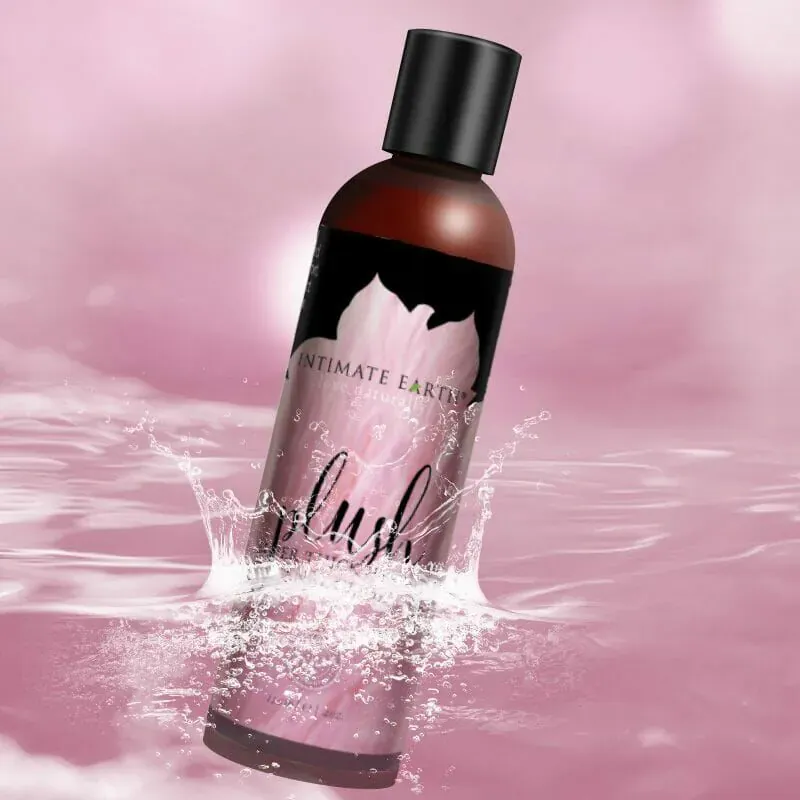 INTIMATE EARTH Plush Hybrid Anal Glide 美國製 水矽混合後庭潤滑劑 有機草本配方 長效潤滑