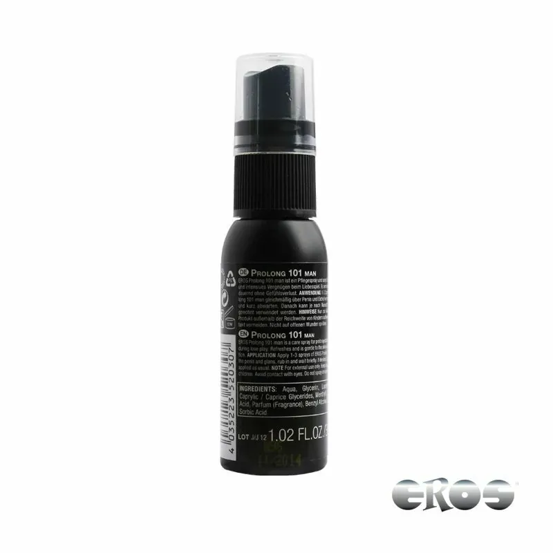 Prolong 101 Man 延時噴霧 德國製 無麻醉劑 水性溫和 延時噴霧 30ml
