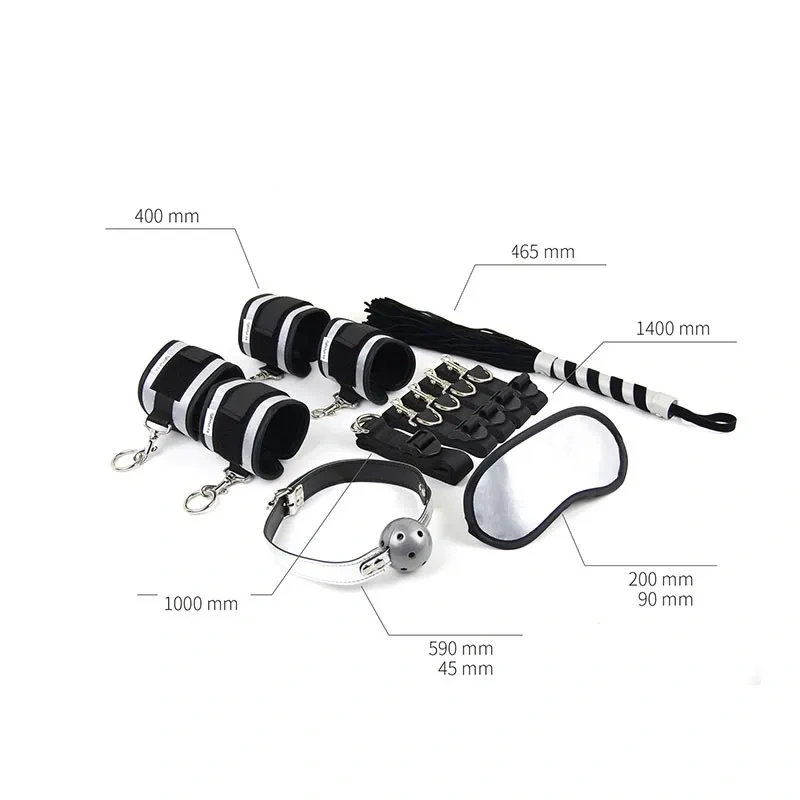 Roomfun BDSM Kit ZW008 Bedroom Restraint Kit 詳情