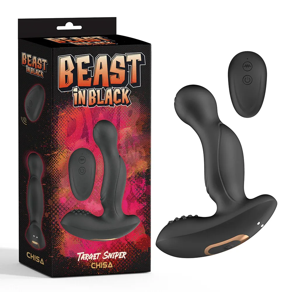 CHISA – BEAST IN BLACK Target Sniper 後庭遙控震動器