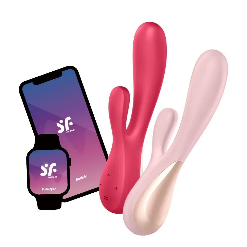 Satisfyer(德國) Mono Flex 智能兔耳雙馬達按摩棒
