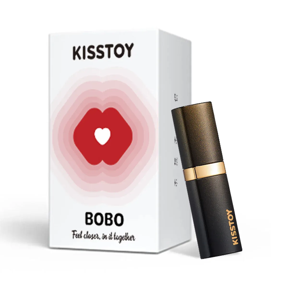 KISSTOY Bobo Lipstick 黑色唇膏型陰蒂吸啜器