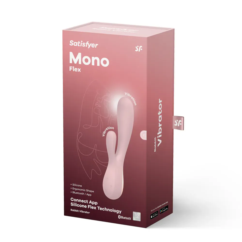 Satisfyer(德國) Mono Flex 智能兔耳雙馬達按摩棒