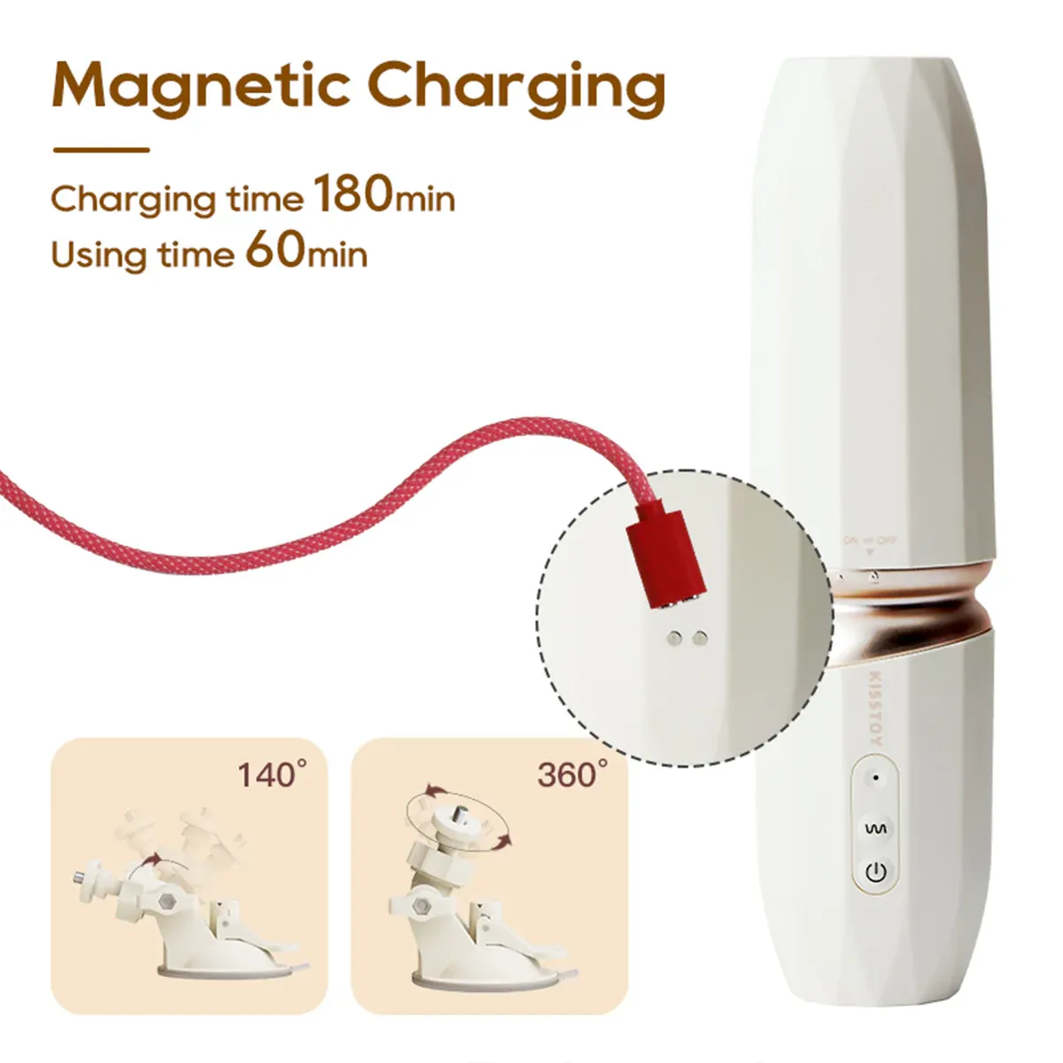 KISSTOY Tutu II 遙控迷你抽插炮機