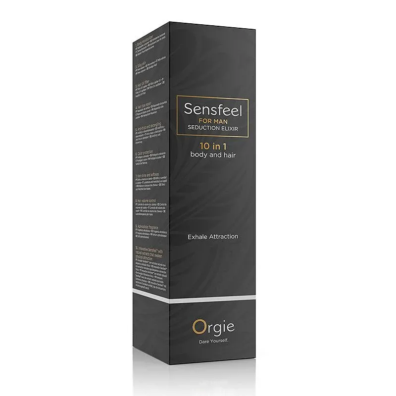 Orgie 葡萄牙製 Sensfeel for Man 10 合 1 男士香氛乳液 天然費洛蒙香氣 潤膚護髮多效合一