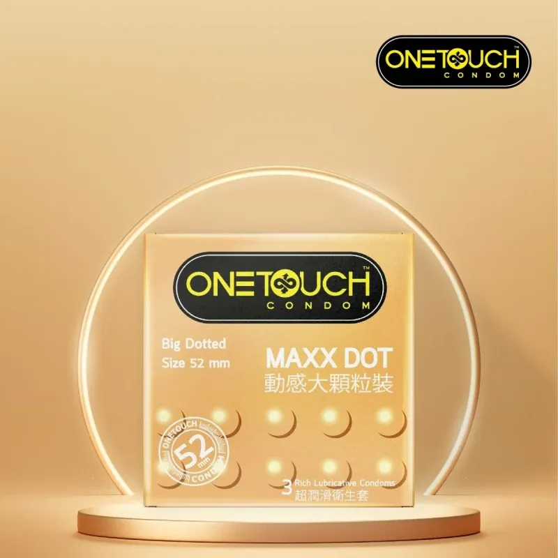 OneTouch 大顆粒安全套 3片裝