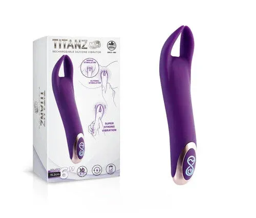 TITANA Mini 兔子陰蒂按摩器 紫色