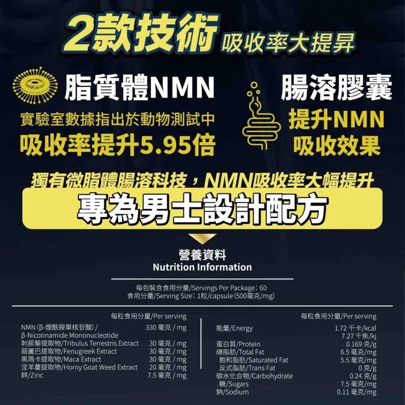 力神 NMN 19800+ 男性回春丸