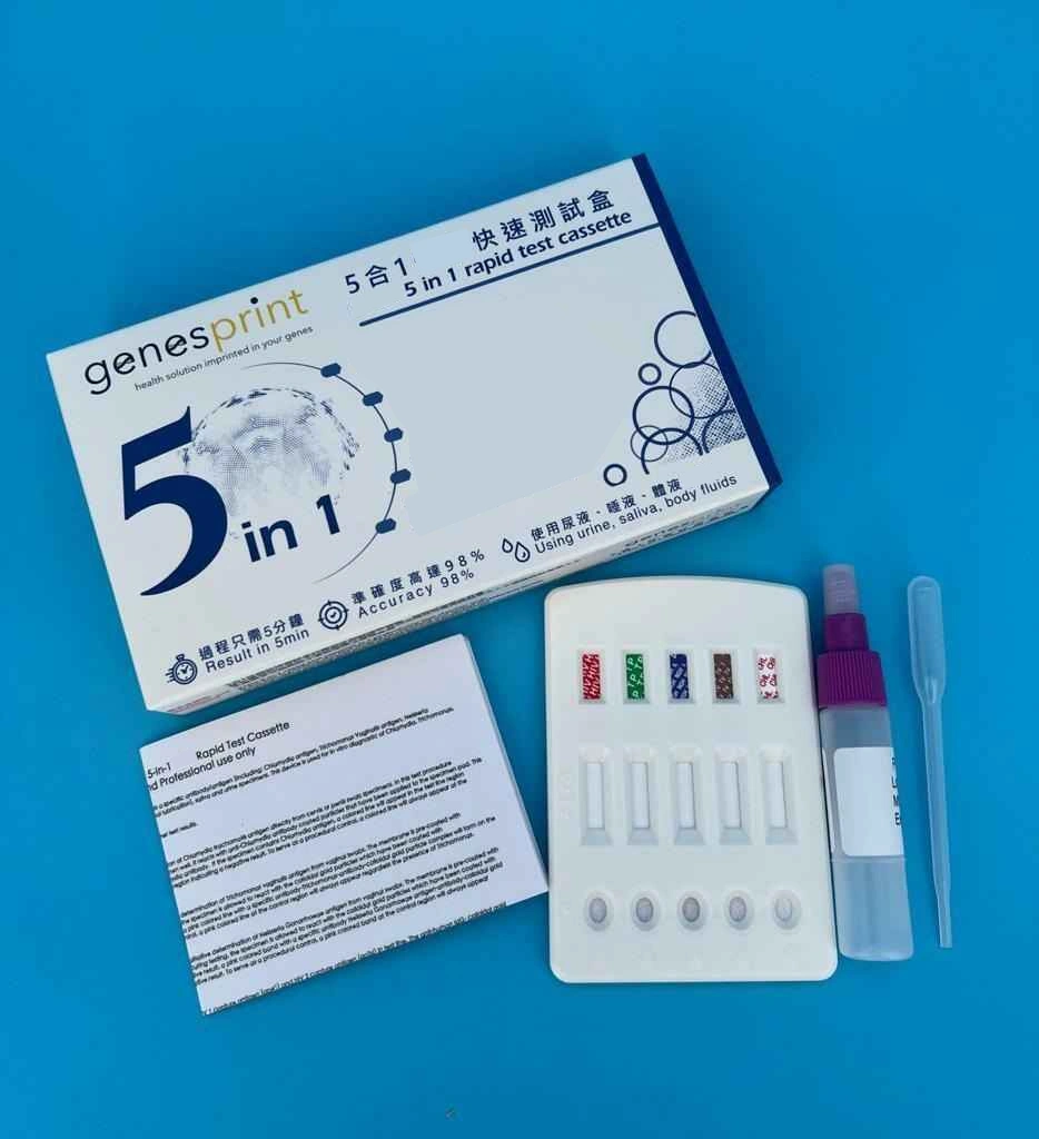 GenesPrint 家用檢測套裝 內附測試卡與配件