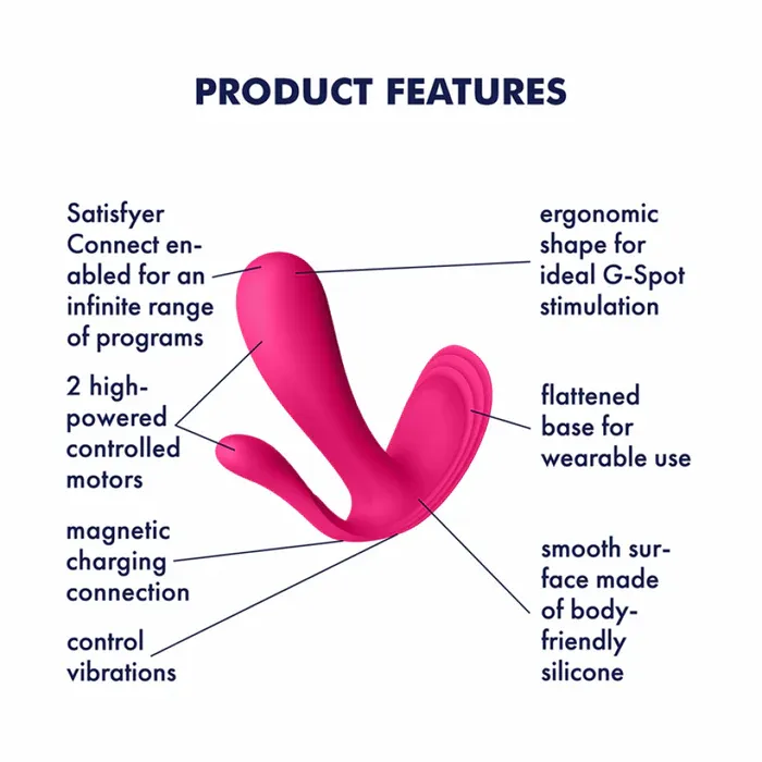 Satisfyer Top Secret+ 隱形穿戴震動器