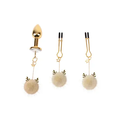 CHISA Cutie Lure Kit 乳首夾＋肛塞