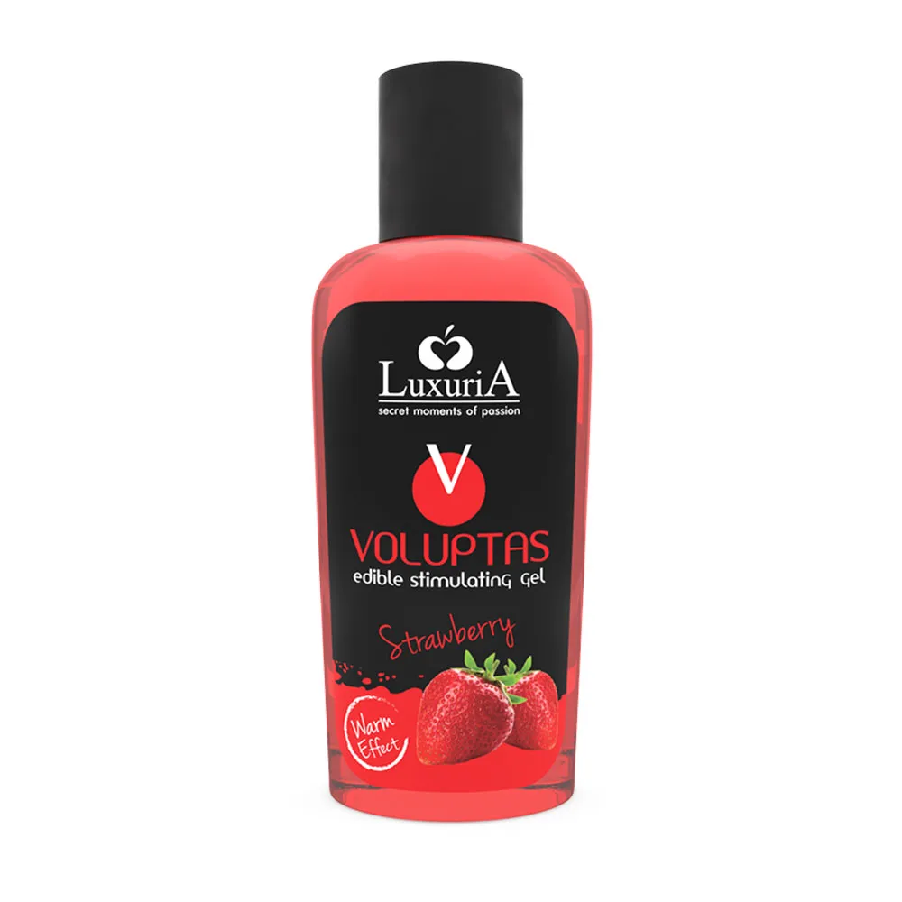 Intimateline LuxuriA Voluptas 草莓香氛溫感可食用按摩油 100ml