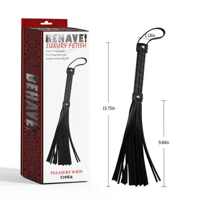 CHISA Pleasure Whip BDSM 皮鞭