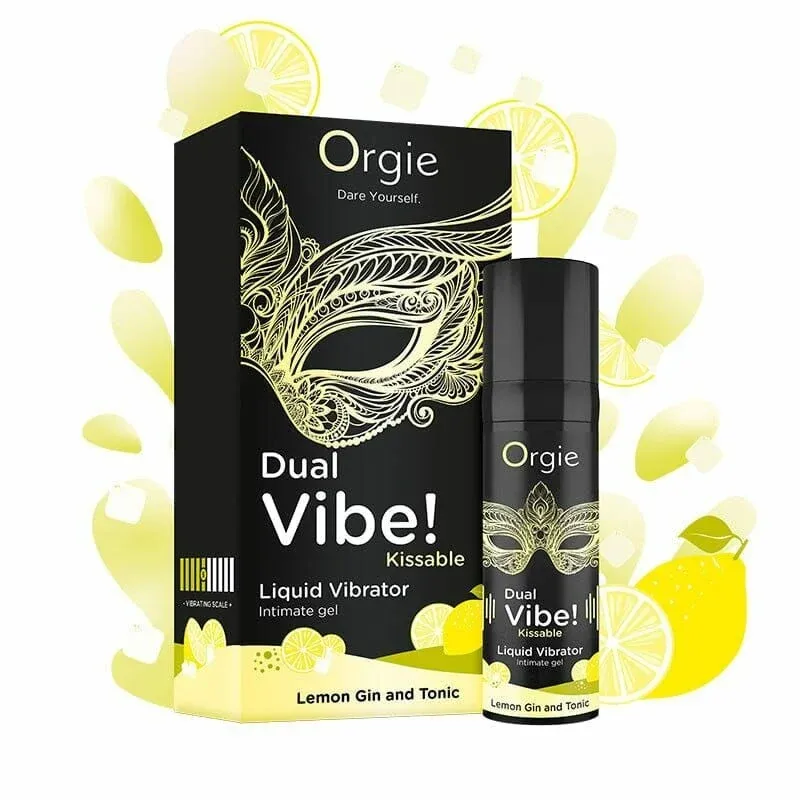 Orgie Dual Vibe Lemon Gin Tonic 口愛精華液