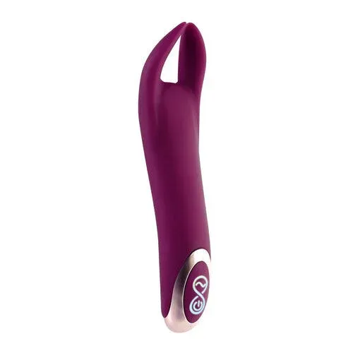 TITANA Mini 兔子陰蒂按摩器 酒紅色