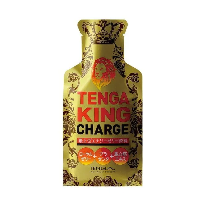 TENGA (日本) King Charge 高級能量啫喱飲料 蜂蜜薑味｜蜂蜜薑味能量補充