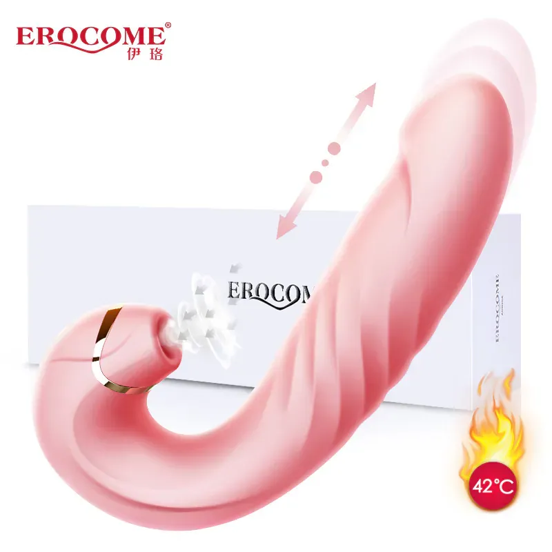 EROCOME 伊珞 天龍座 Draco｜抽插吸啜加溫雙頭電動按摩棒