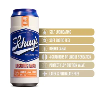 Blush Luscious Lager 啤酒自慰杯