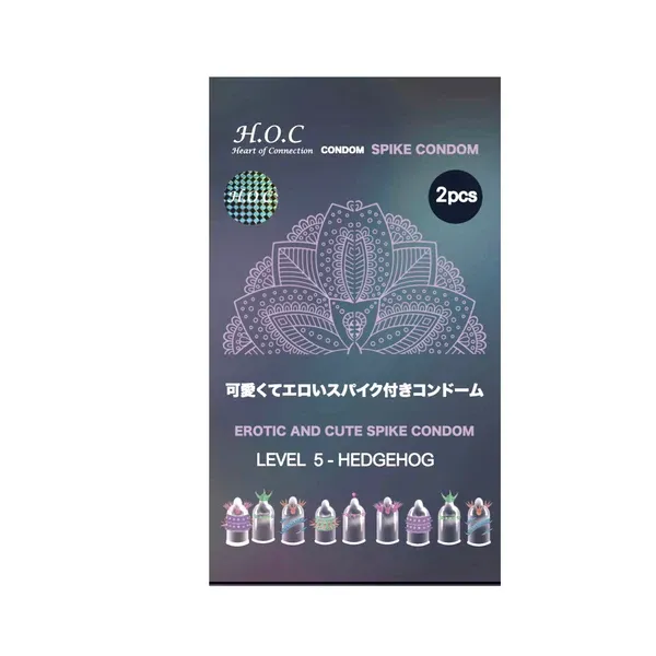HOC Spike Condom Level 5 HEDGEHOG 刺激型 安全套