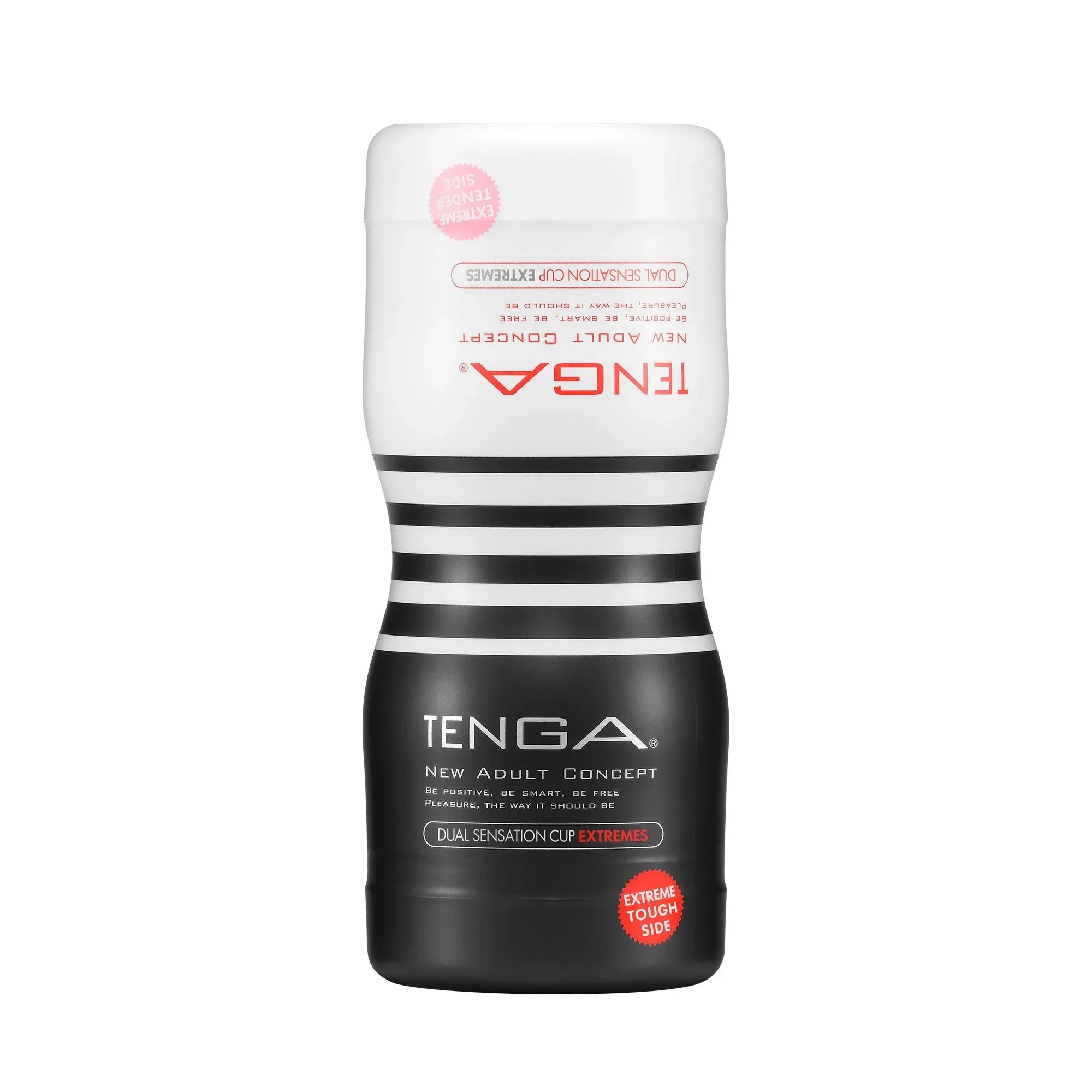 TENGA DUAL SENSATION CUP EXTREMES｜雙入口極限強弱刺激飛機杯