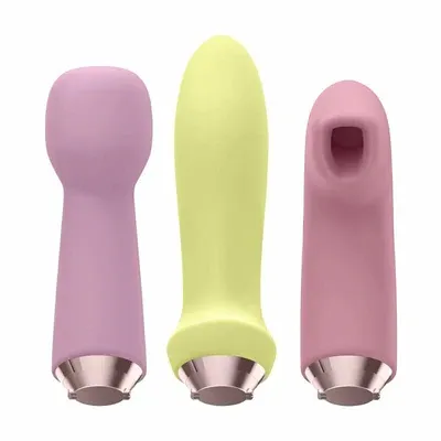 Satisfyer Marvelous Four 吸啜震動按摩棒四件套