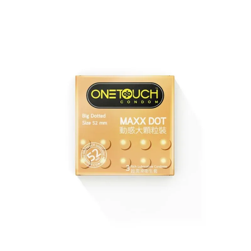 OneTouch 大顆粒安全套 3片裝