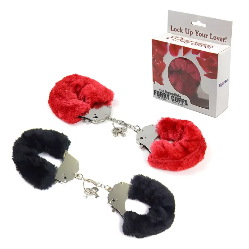 Roomfun 絨毛手銬 Furry Handcuffs 經典款 Plush Handcuffs