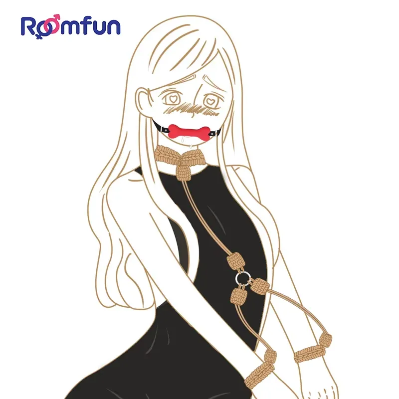 ROOMFUN Dog Bone Mouth Gag