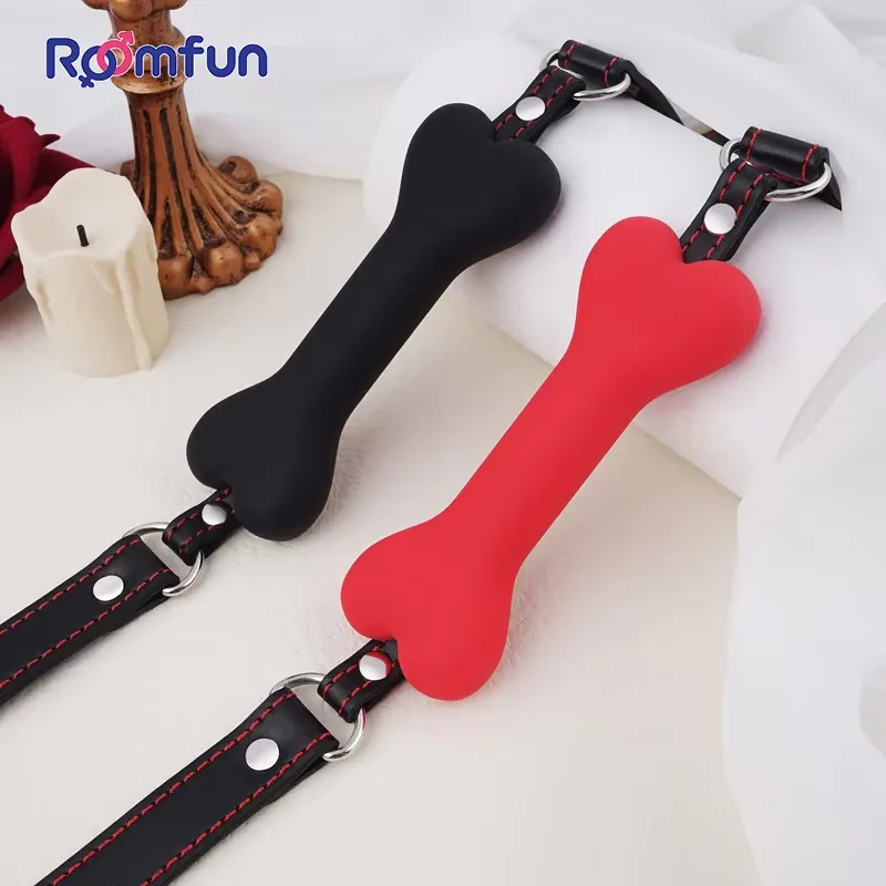 ROOMFUN Dog Bone Mouth Gag
