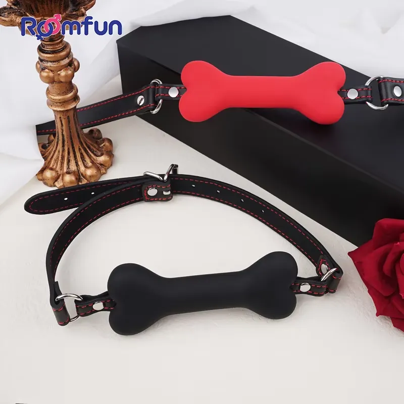 ROOMFUN Dog Bone Mouth Gag