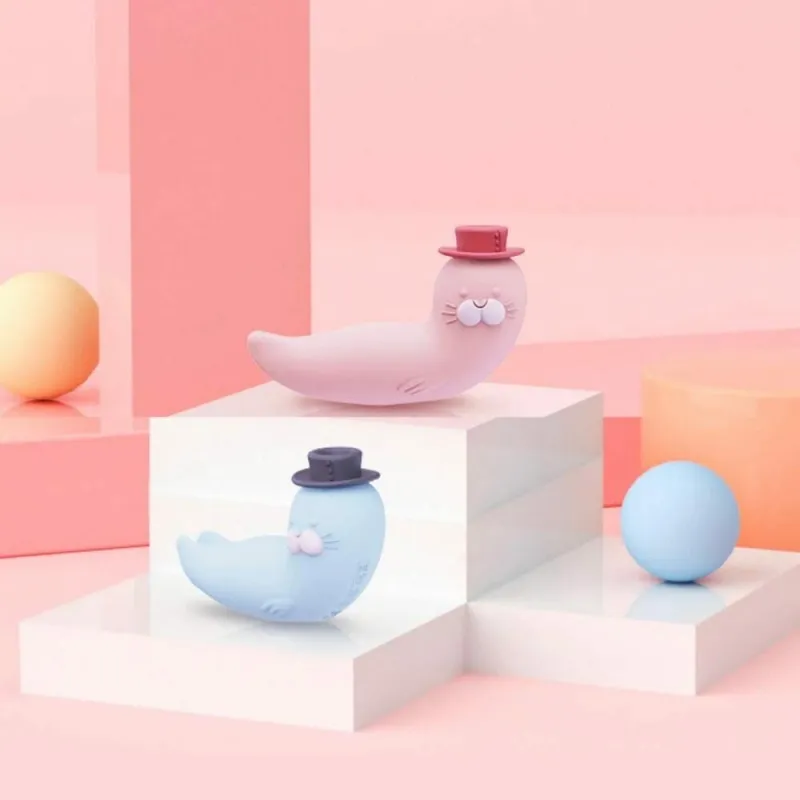 KISSTOY Cutevibe Franky 小海豹震動器 粉色